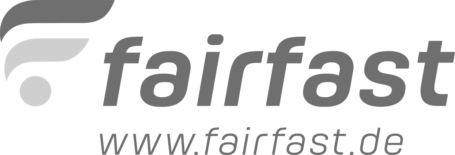 Logo Fairfast Graustufen